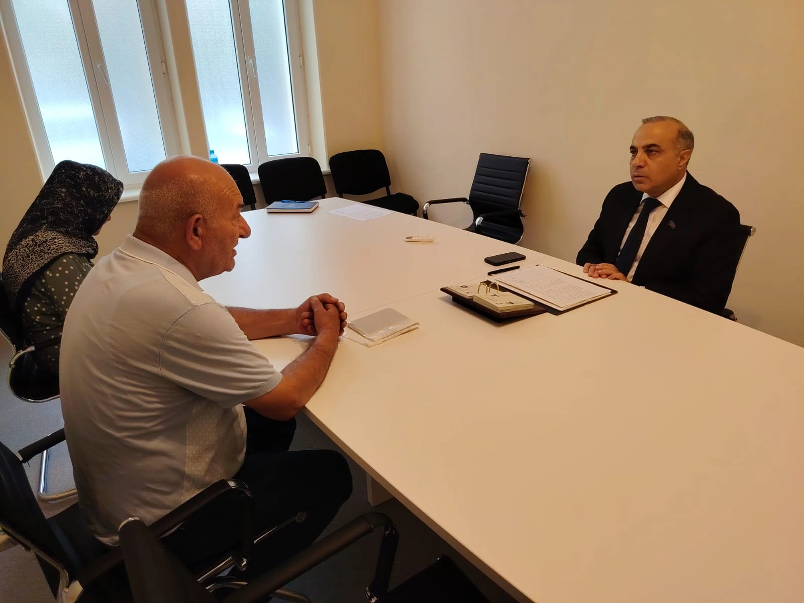 Deputat Azay Quliyev seçicilərin növbəti qəbulunu keçirib - FOTO