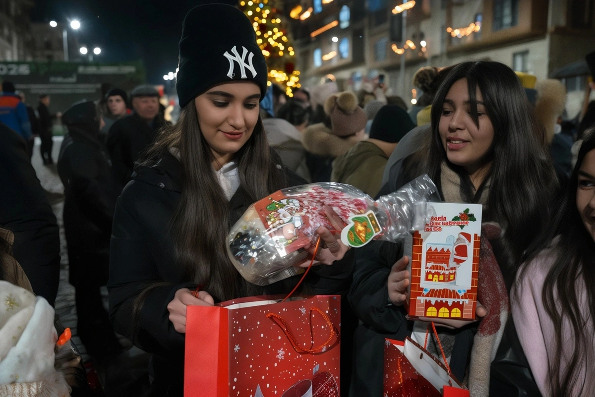 Kəlbəcərdə 32 il sonra ilk dəfə Yeni il tədbiri keçirilib - FOTOLAR
