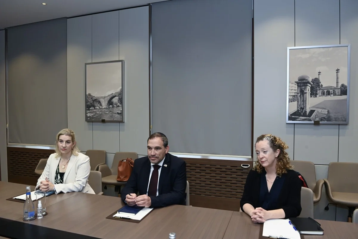 Ceyhun Bayramov Arye Laytstounla Azərbaycan-ABŞ strateji tərəfdaşlığını müzakirə etdi - FOTO