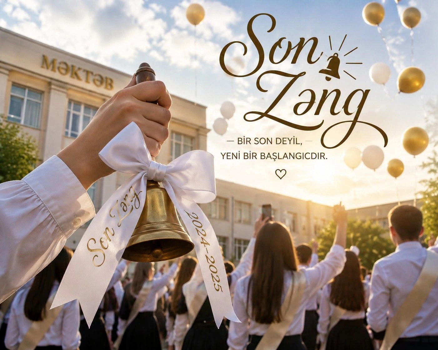 “3 aydır rəqs məşqləri edirik, çox kövrəlirəm ki..”- Eks Təhsil Nazirindən şagirdlərə “Son Zəng” TƏBRİKİ-ÖZƏL+FOTO