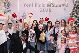 Leyla Əliyeva, Arzu Əliyeva və Alena Əliyeva xüsusi qayğıya ehtiyacı olan uşaqlar üçün təşkil olunan bayram şənliyində iştirak ediblər - FOTO