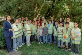 Leyla Əliyeva Qəbələdə fərdi sərginin açılışında və ağacəkmə aksiyasında iştirak edib - FOTO