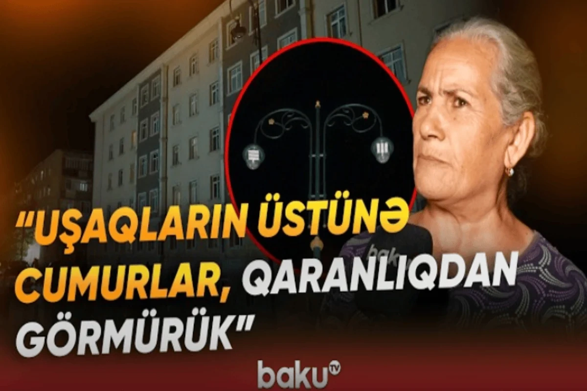 "Göz-gözü görmür" - Naxçıvanda işıqlandırma problemi bir aydır həll olunmur - VİDEO