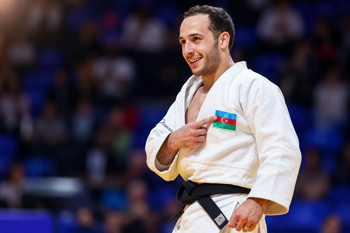 Cüdo üzrə dünya çempionatı: Əhməd Yusifov Əhməd Yusifov monqolustanlı rəqibini məğlub etdi