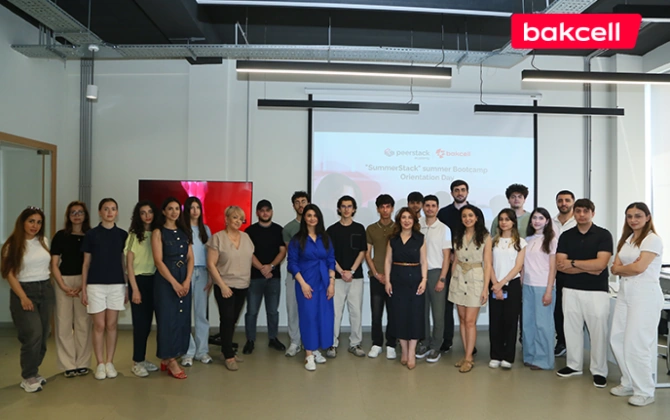 Bakcell-in dəstəyi ilə keçirilən “SummerStack Bootcamp” başladı - FOTOLAR