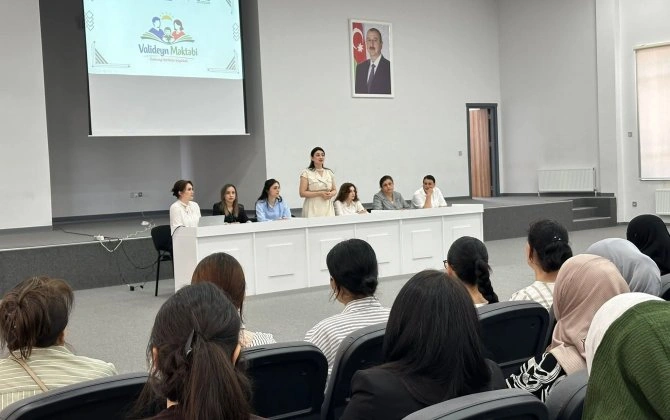 “Valideyn Məktəbi” layihəsi çərçivəsində növbəti maarifləndirici görüş keçirilib