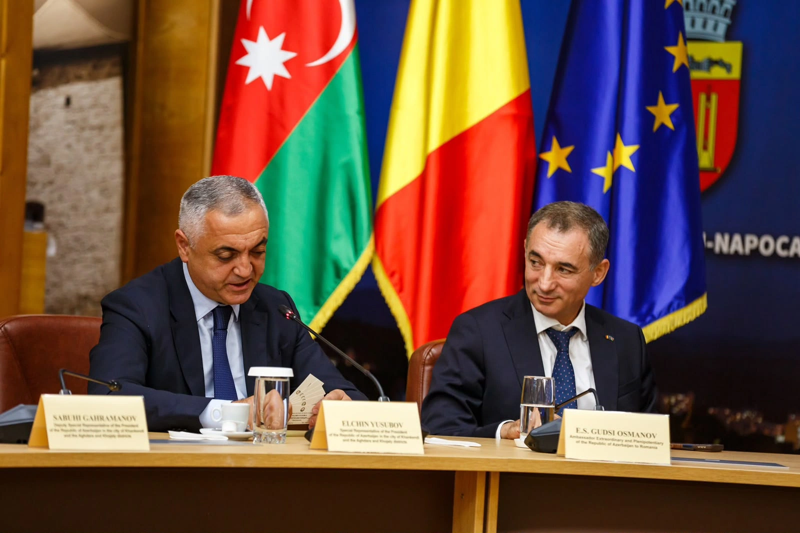 Xankəndi dünyaya açılır: Qarabağla Rumıniya şəhəri arasında yeni əməkdaşlıq - FOTO