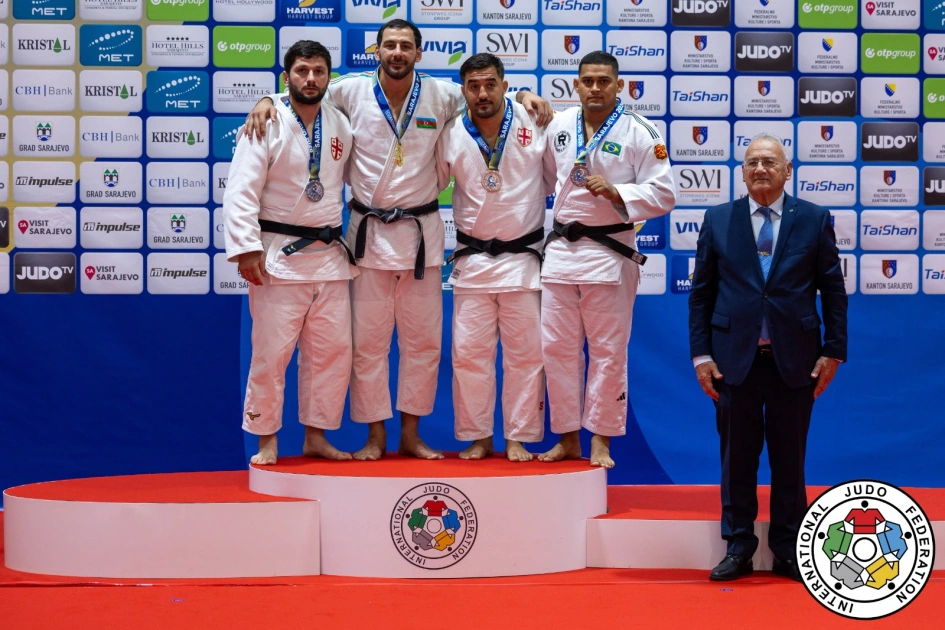 Veteran cüdoçumuz dünya çempionu oldu - FOTOLAR