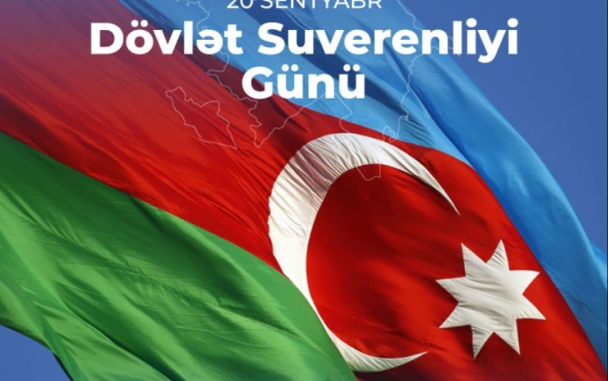 Azərbaycanda Dövlət Suverenliyi Günüdür