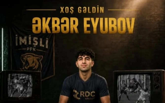 Azərbaycan millisinin futbolçusu “İmişli” klubuna keçdi