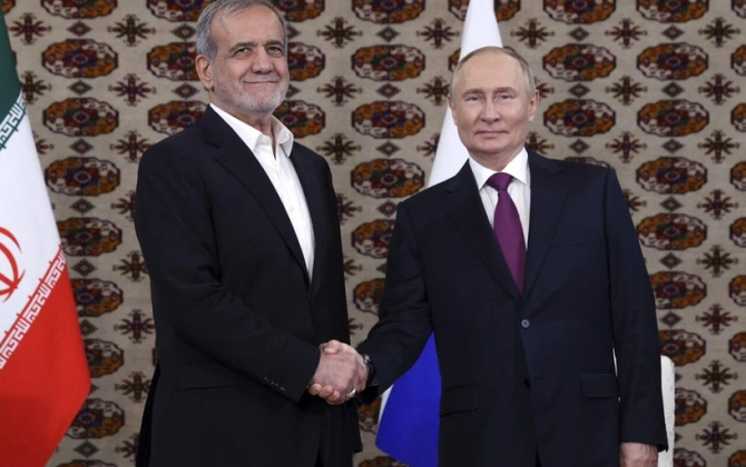 Putin və Pezeşkian Türkmənistanda görüşəcək