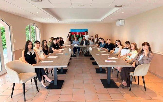 Şəhid övladlarının iştirakı ilə "Qardaşlaşmış Qarabağ Məktəbləri" yay düşərgəsinə start verilib - FOTO