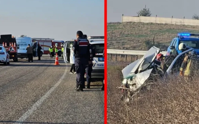 Türkiyədə ağır yol qəzasında 3 nəfər ölüb, 4 nəfər yaralanıb