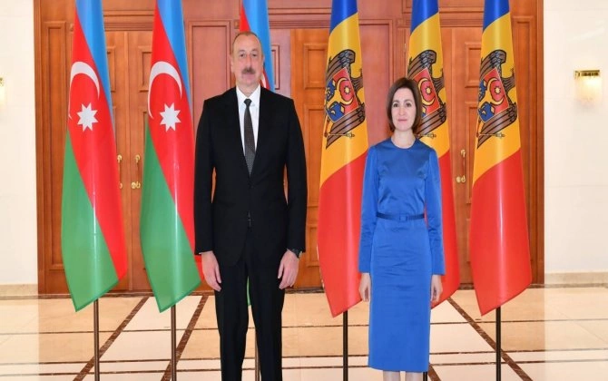 Maya Sandu Azərbaycan liderini təbrik edib