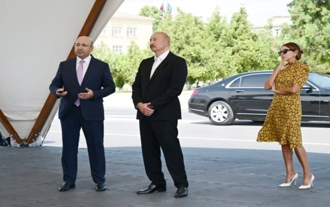 İlham Əliyev "Naxçıvan şəhərinin 2044-cü ilədək inkişafına dair Baş Planı" ilə tanış olub - FOTO