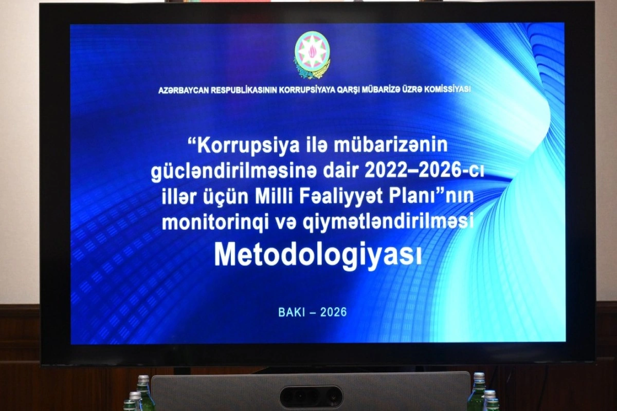 Korrupsiyaya qarşı mübarizə üzrə Komissiyasının iclası keçirilib - FOTO