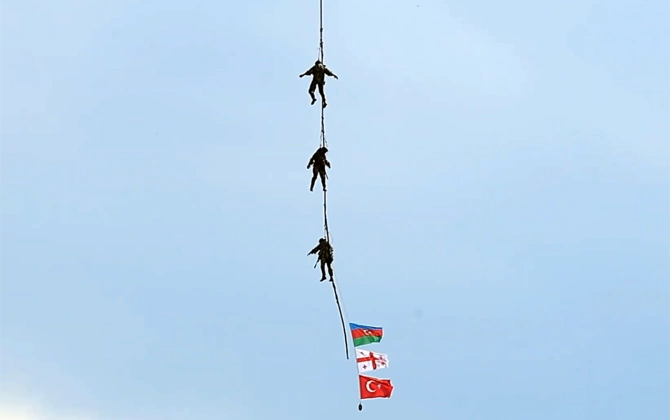 Xüsusi təyinatlıların birgə təlimlərindən - Görüntülər