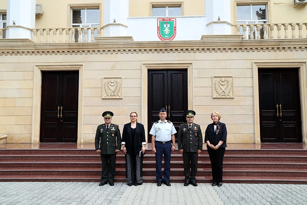 Azərbaycan ilə Xorvatiya arasında hərbi təhsil sahəsində əməkdaşlıq müzakirə olundu - FOTO