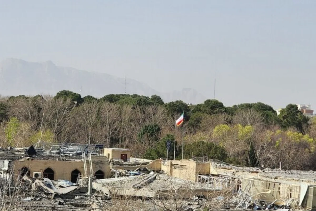 İranda Səfəvilər və Qacarlar dövrünə aid tarixi abidə aviazərbələr nəticəsində dağılıb - FOTO