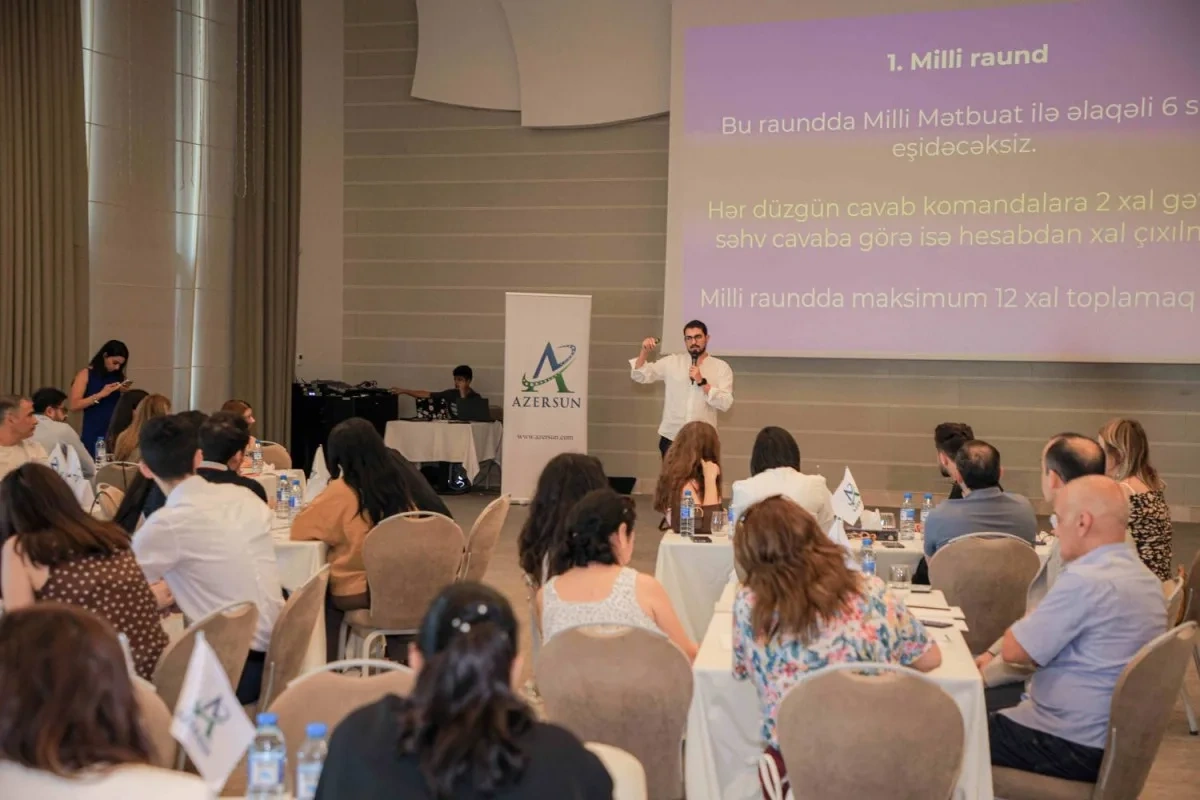 “Azərsun Holdinq”  Milli mətbuat Günü  münasibəti ilə tədbir keçirib - FOTOLAR