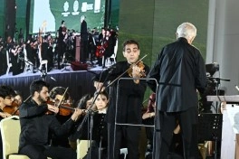 XV Qəbələ Beynəlxalq Musiqi Festivalının açılışı olub - FOTO