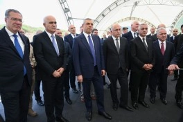 Əlaqələndirmə Qərargahının iclasının iştirakçıları "Dəmirli" Filiz Emalı Kompleksində görülən işlərlə tanış olublar - FOTO