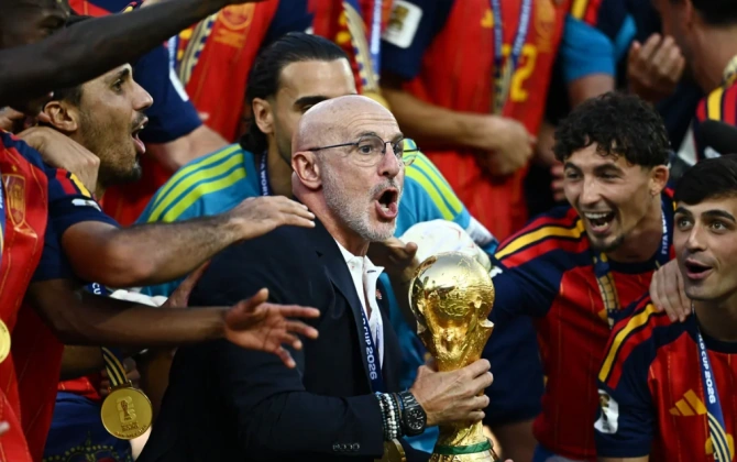 İspaniya Kral Futbol Federasiyası Luis de la Fuente ilə müqavilənin müddətini uzadıb
