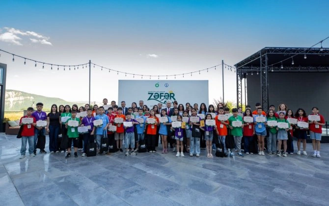 Basqalda şəhid övladlarının “Zəfər” intellektual yay düşərgəsi keçirildi - FOTOLAR