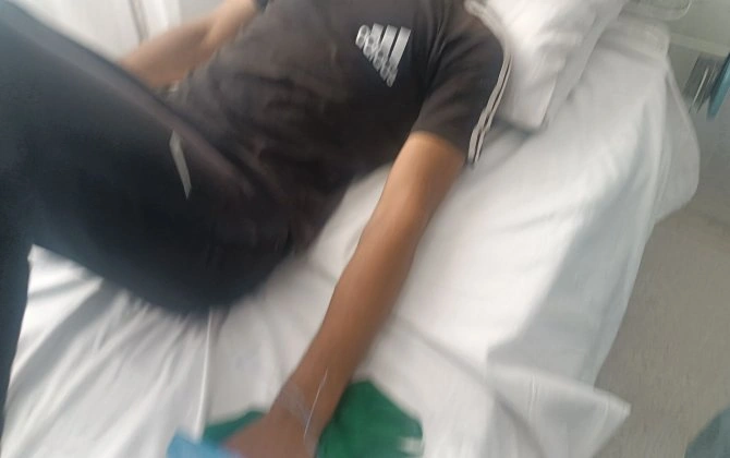 Tovuzda yeniyetməni ilan sancdı - FOTO