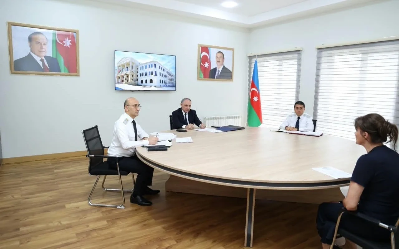 Kamran Əliyev Şəkidə vətəndaşları qəbul etdi  və xidməti mənzillərə baxış keçirdi - FOTOLAR