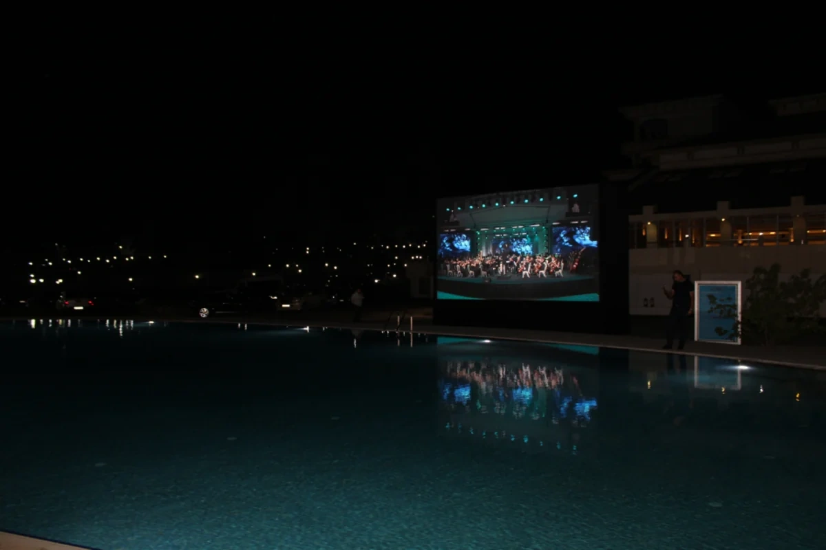 İlk dəfə Qəbələ Festivalında Azərbaycan kinofimlərindən musiqilər səsləndirilib - FOTO