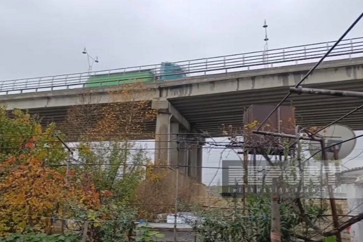 Şabran körpüsünün ətrafındakı bəzi evlər qəzalı vəziyyətə düşüb