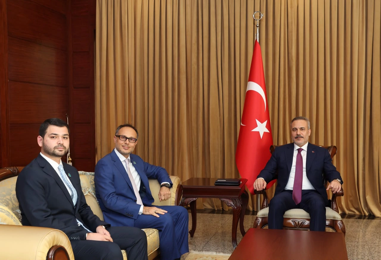 Hakan Fidan TÜRKPA Baş katibini qəbul edib - FOTO