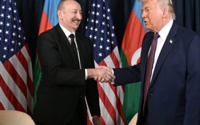 Tramp İlham Əliyevə təşəkkür etdi