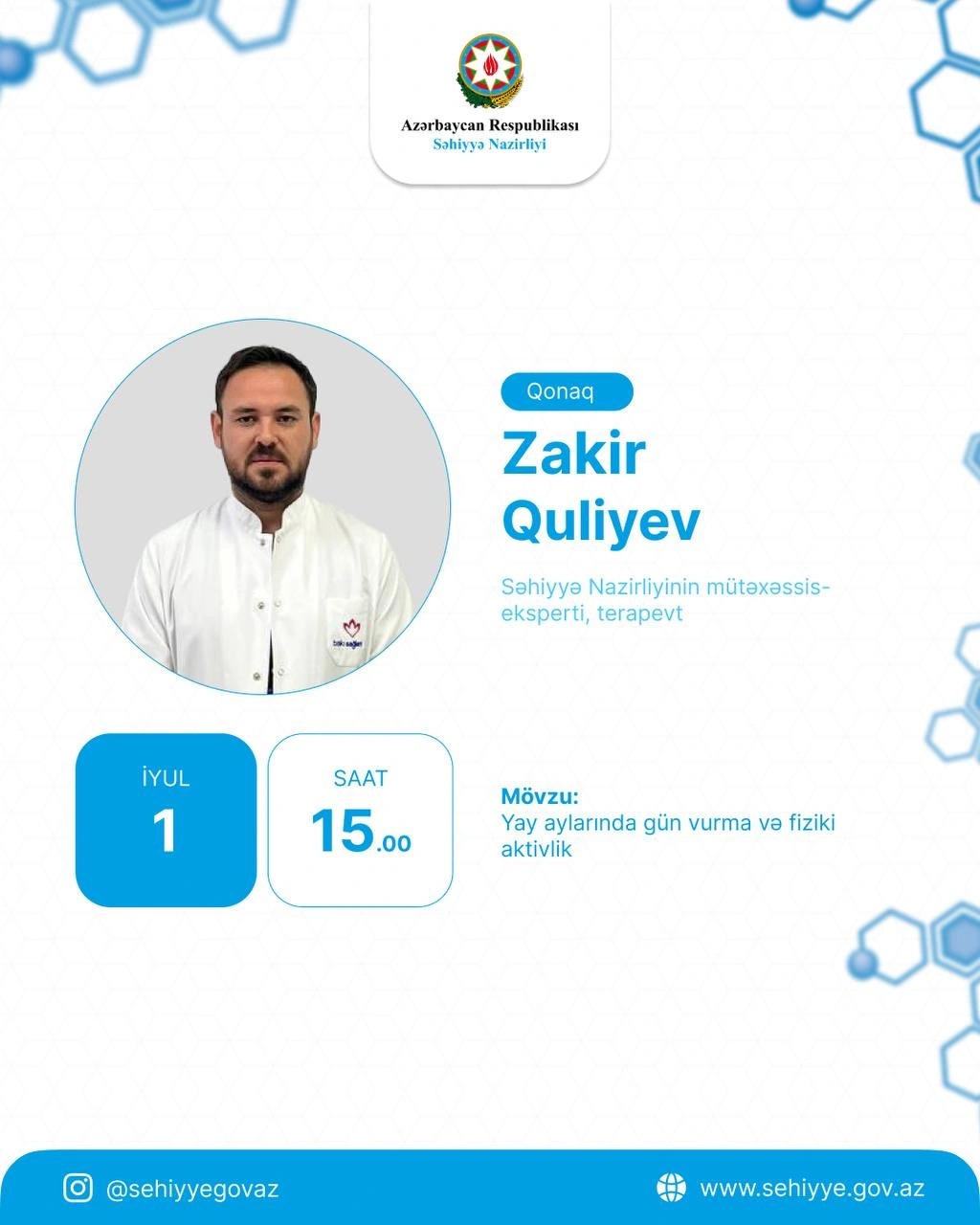 Günvurma əlamətləri və ilk yardım - Səhiyyə Nazirliyinin mütəxəssis-eksperti nə deyir?