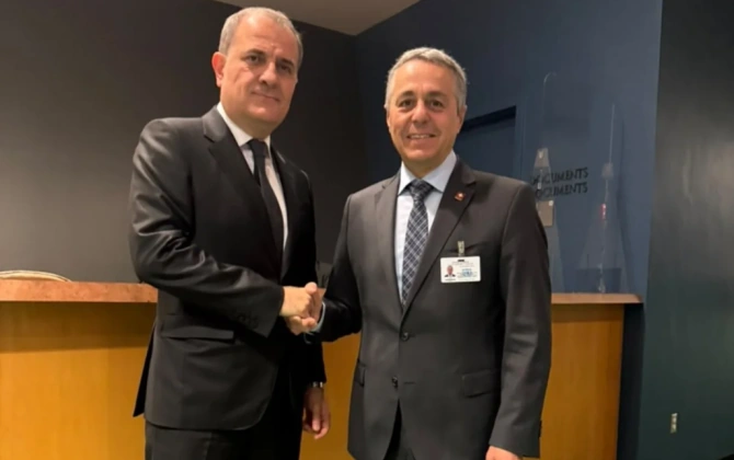 Ceyhun Bayramov isveçrəli həmkarı İqnasio Kassislə görüşüb