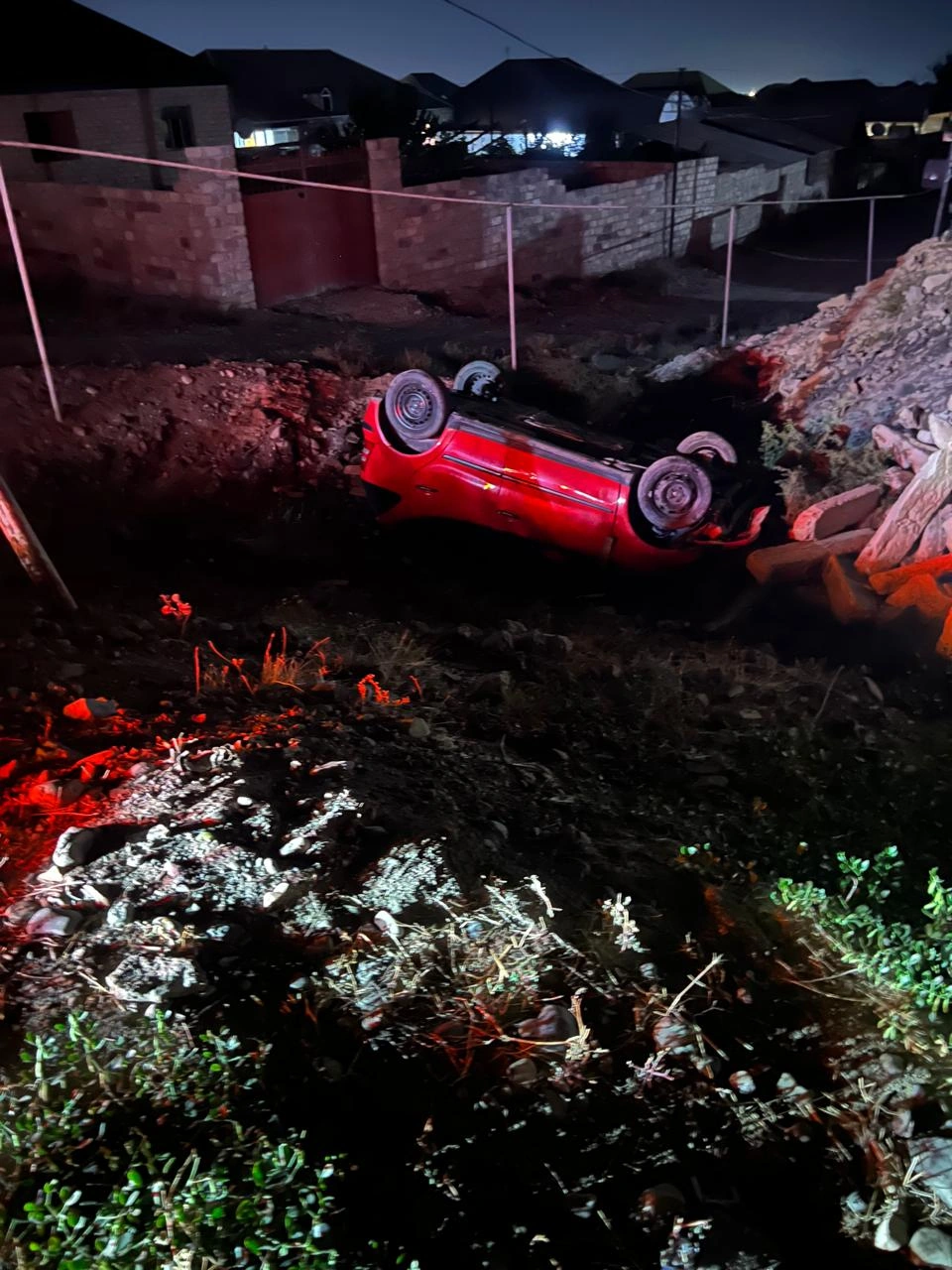 Gəncə yol qəzası baş verib, xəsarət alanlar var - FOTO