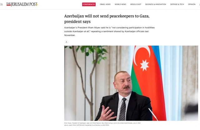 Prezident İlham Əliyevin yerli televiziya kanallarına müsahibəsi dünya mediasının diqqət mərkəzindədir - FOTO