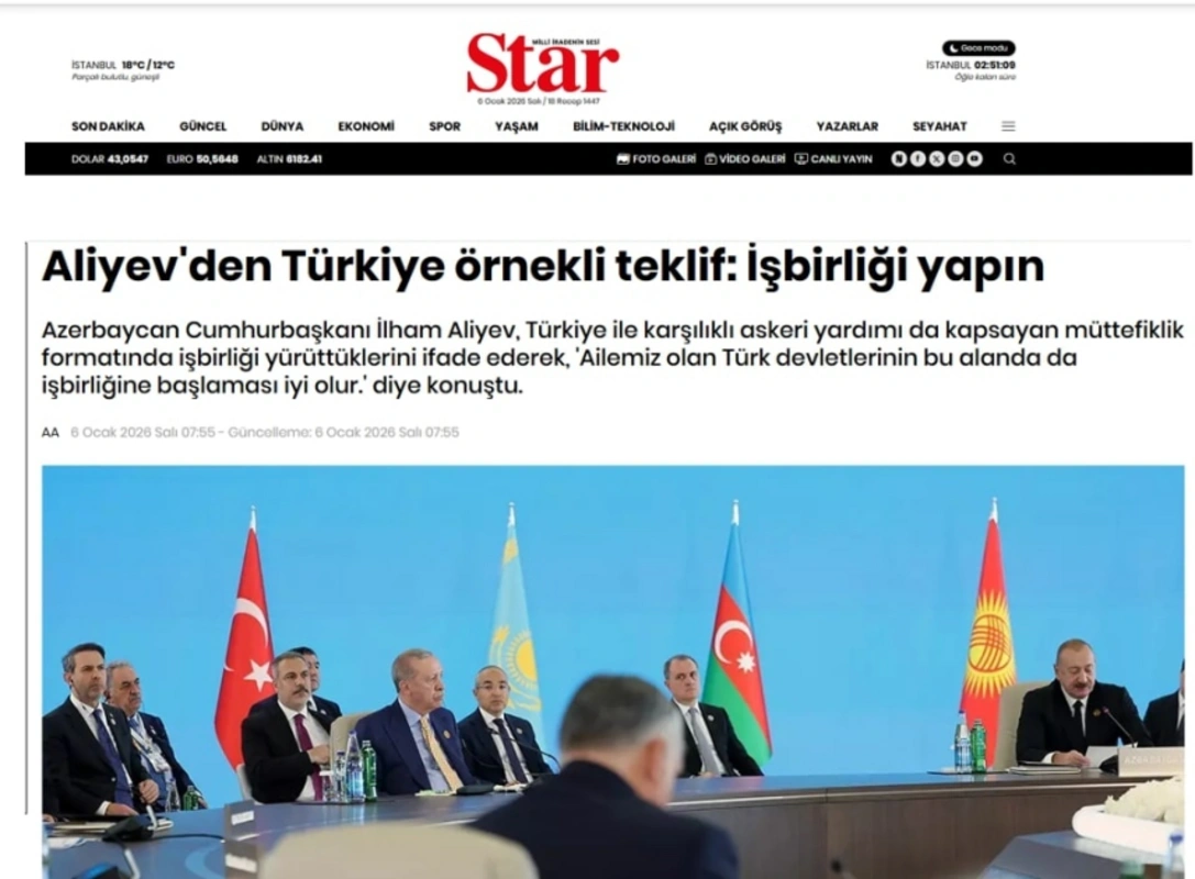 Prezident İlham Əliyevin yerli televiziya kanallarına müsahibəsi dünya mediasının diqqət mərkəzindədir - FOTO
