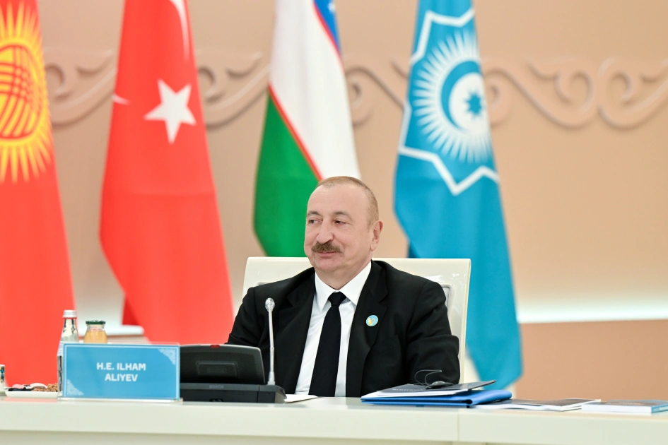 İlham Əliyev Türküstanda TDT-nin qeyri-rəsmi Zirvə görüşündə iştirak edib - FOTO - YENİLƏNİB