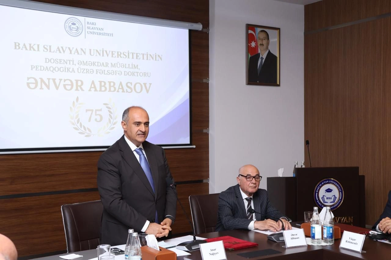 BSU-da Ənvər Abbasovun 75 illiyinə həsr olunan konfrans keçirilib - FOTO
