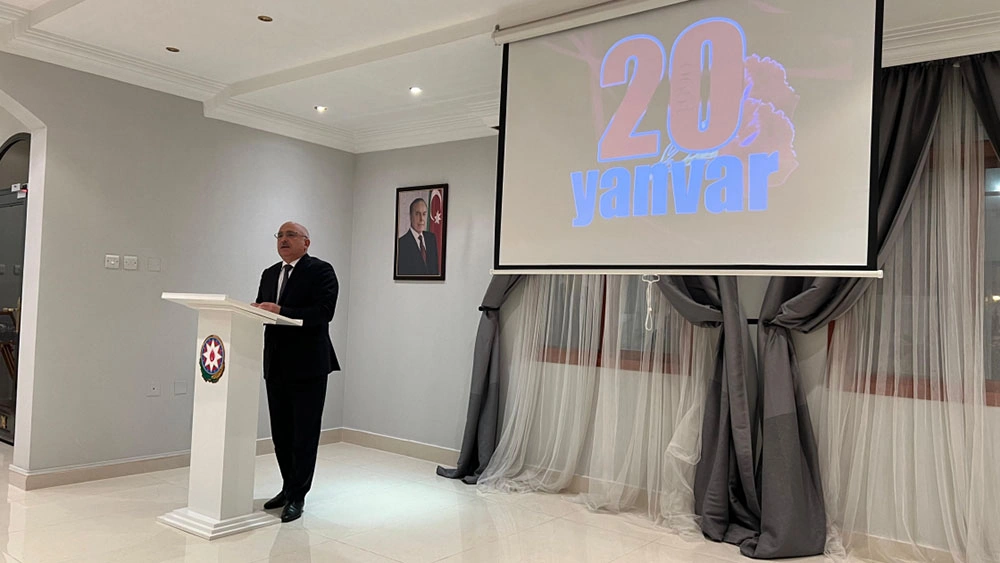 Qətərdə 20 Yanvar şəhidlərinin xatirəsi anılıb - FOTO