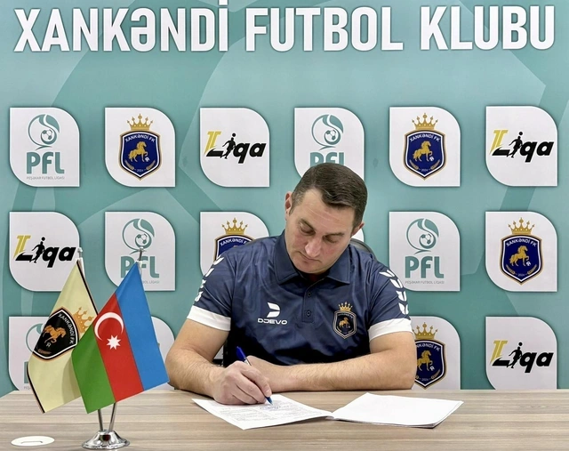 "Xankəndi" klubunun yeni baş məşqçisi açıqlandı - FOTO