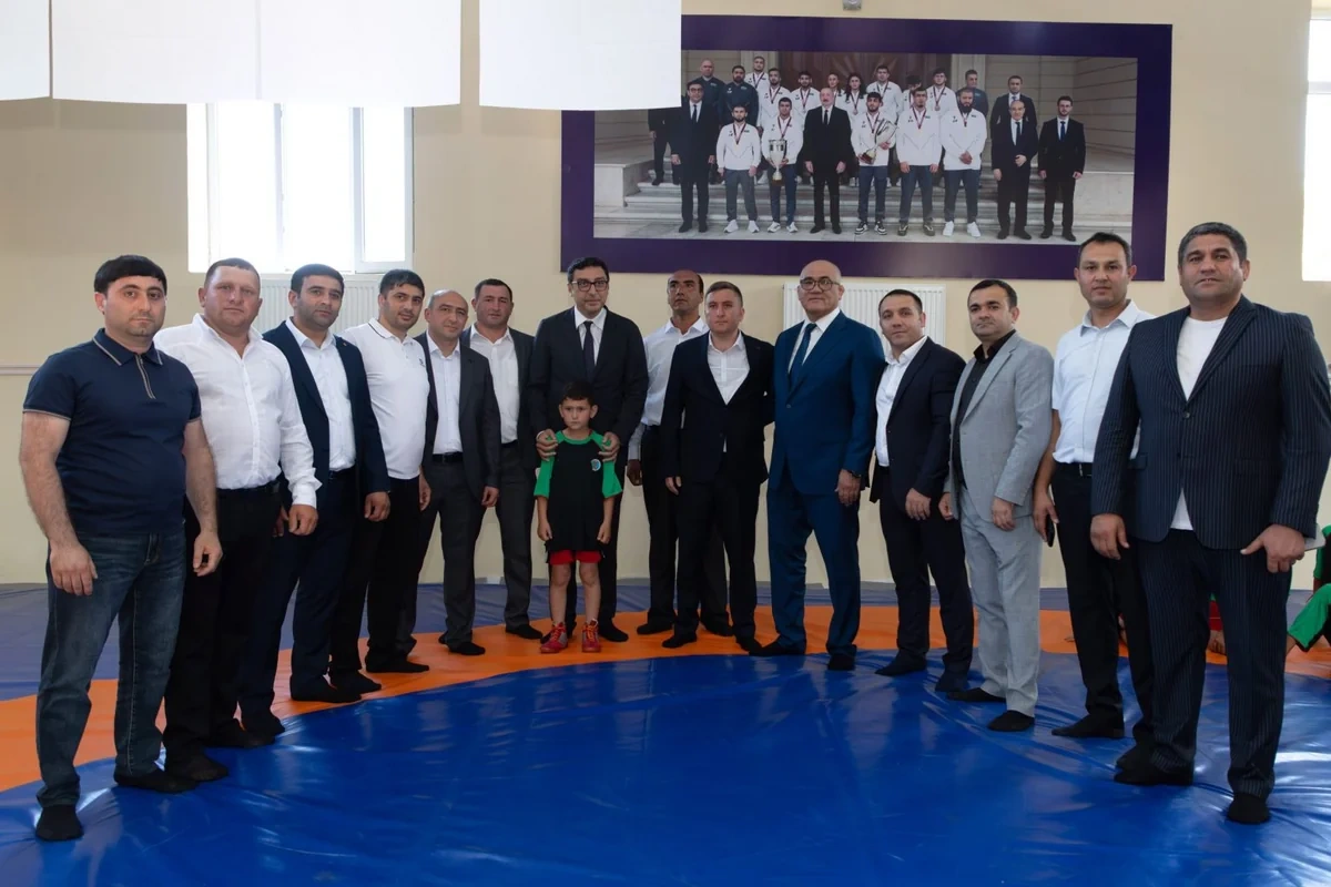 Azərbaycanda yeni güləş zalları istifadəyə verilib - FOTO/VİDEO