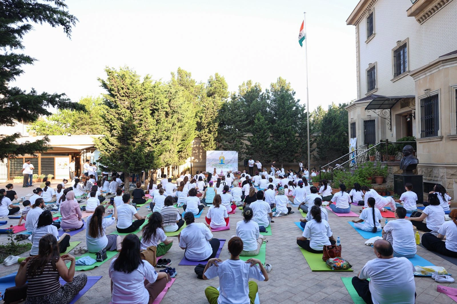 Bakıda Beynəlxalq Yoqa Günü qeyd edildi - FOTO