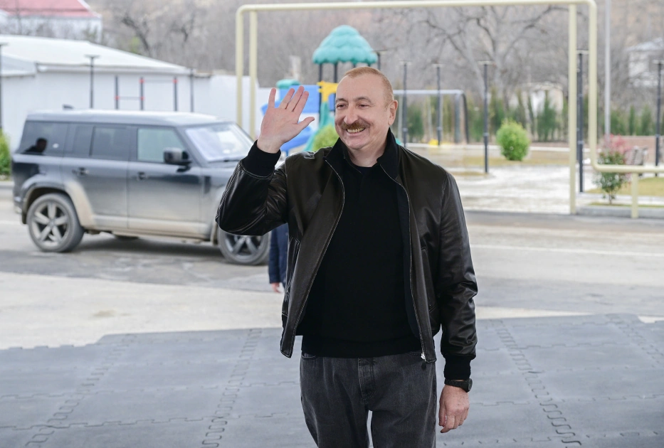 Prezident Ağdərənin Aşağı Oratağ, Çıldıran, Heyvalı və Çapar kəndlərinin sakinləri ilə görüşüb - FOTO