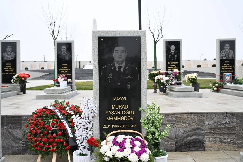 Şəhid general-mayor Polad Həşimov və mayor Murad Məmmədovun xatirələri anılıb - FOTO