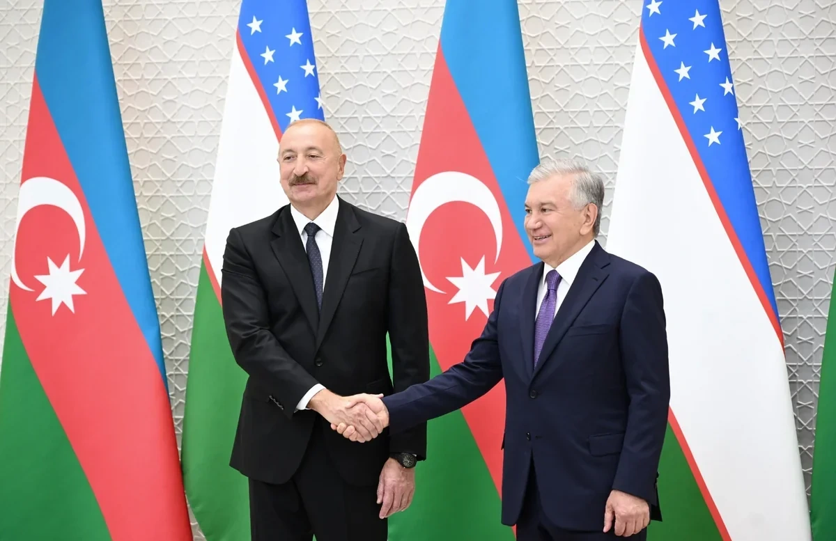 Şavkat Mirziyoyev “Heydər Əliyev” ordeni ilə təltif edildi