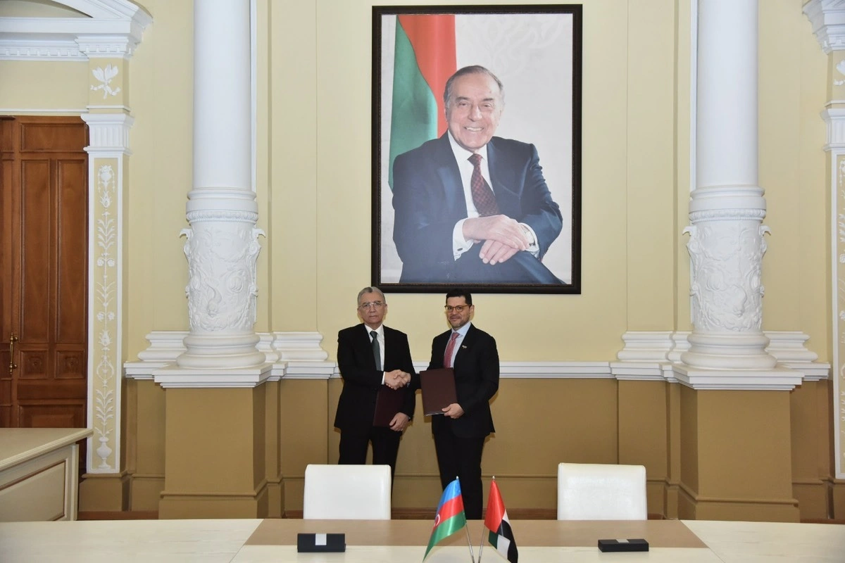 Bakı və Əbu-Dabi arasında Anlaşma Memorandumu imzalandı - FOTO