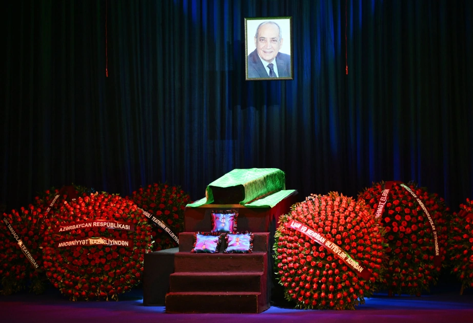 Rasim Balayev dəfn edildi - FOTO/VİDEO